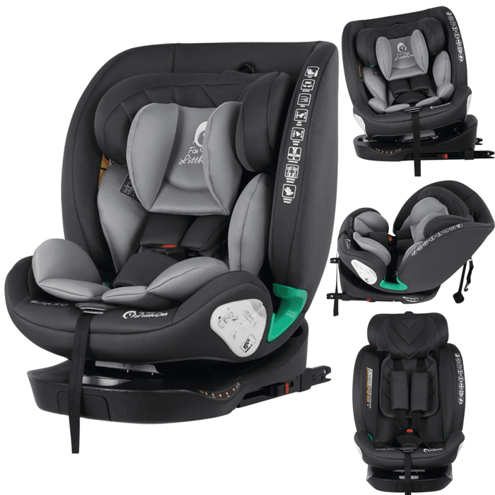 AllStage 360 0/1/2/3 ISOFIX I-Size Car Seat - Slate Mist (Birth-12 Years)