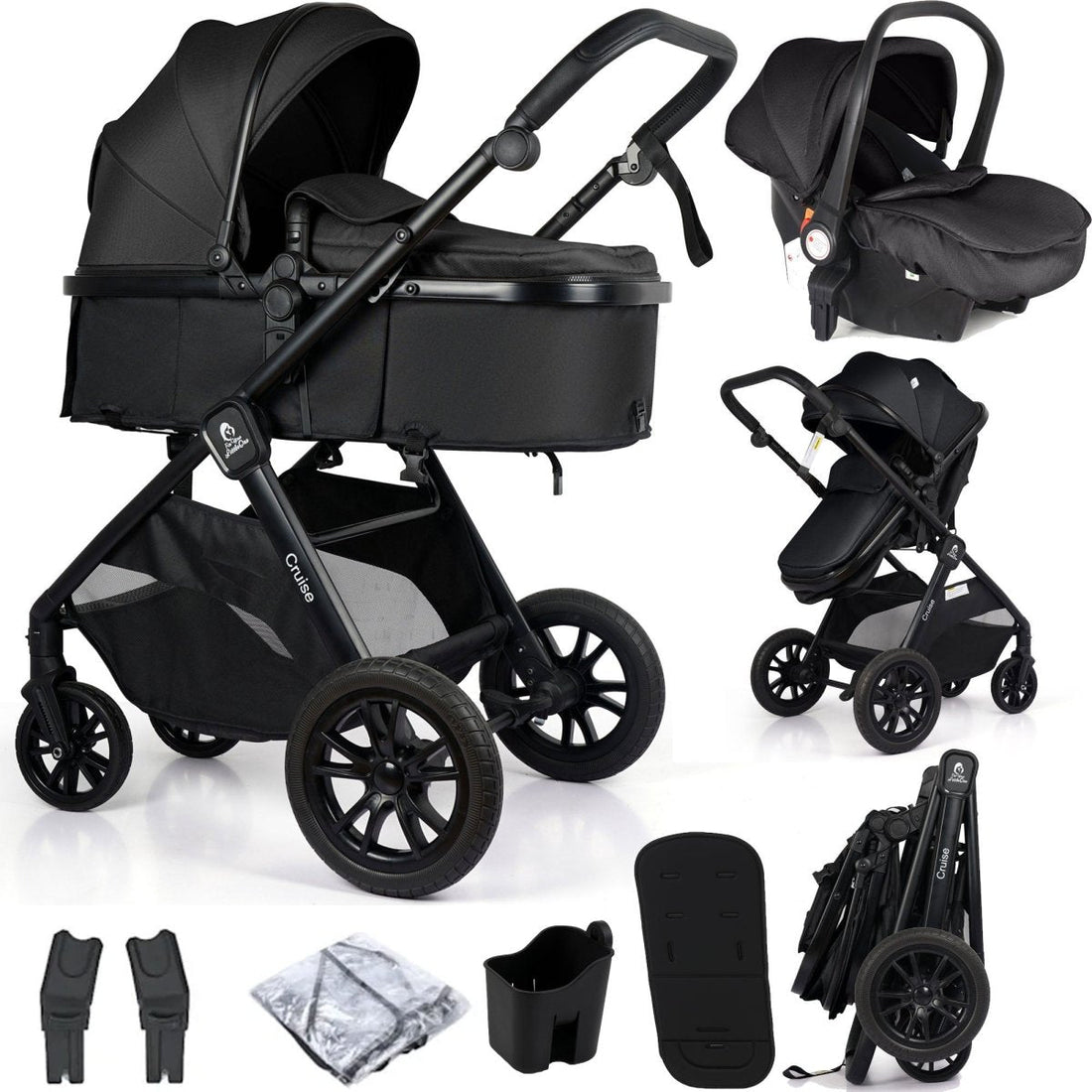 For Your Little One Cruise 3-in-1 Travel System with i-Size Car Seat
