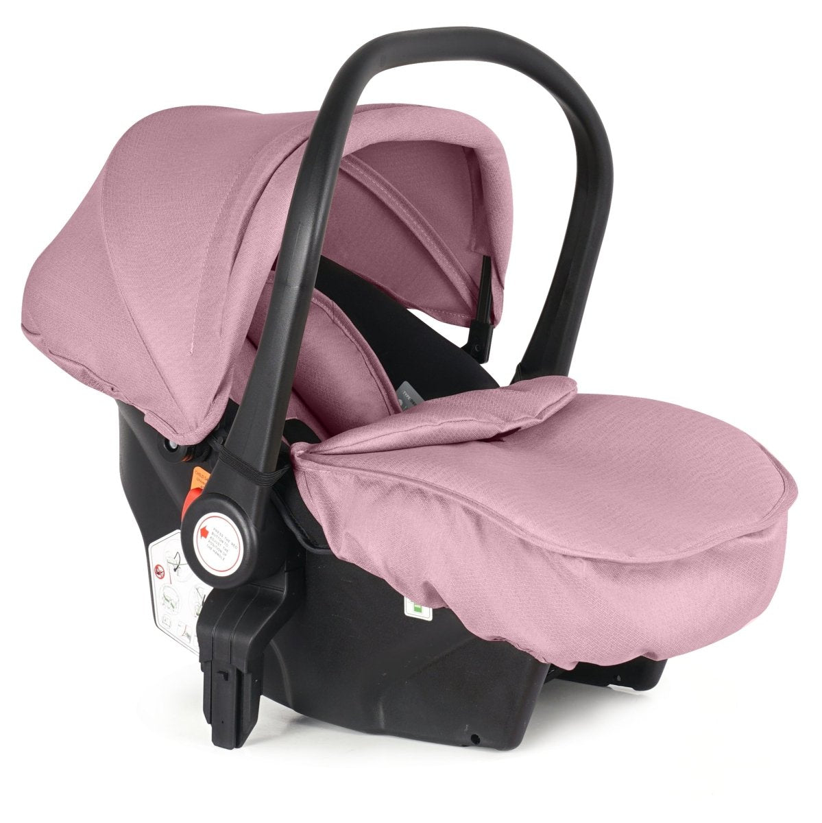 Cruise 3 In 1 Travel System With i-Size Car Seat - Blush Rose (Free Cupholder And Seat Liner Included!)