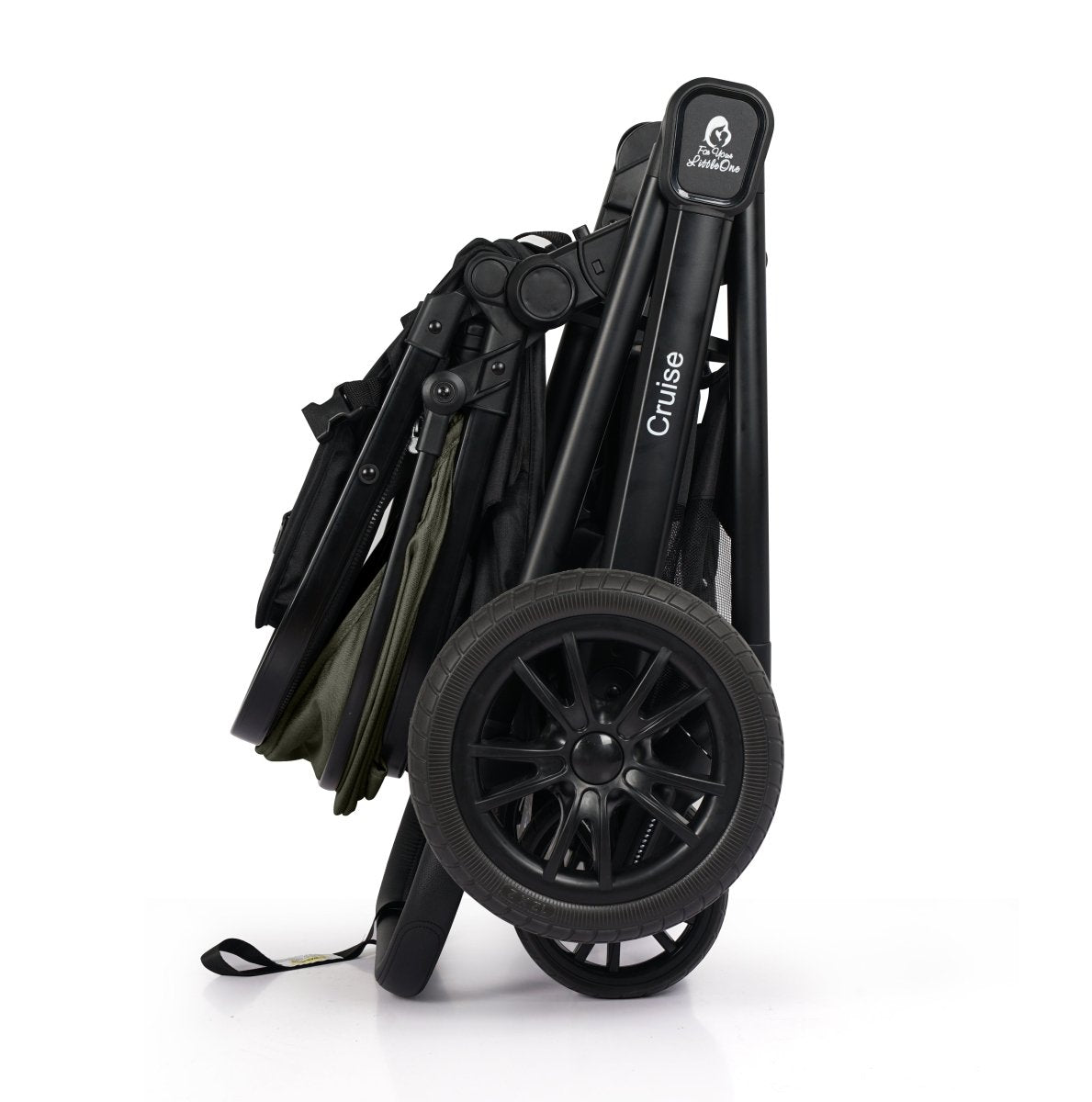 Cruise 3 In 1 Travel System With i-Size Car Seat - Pebble Sage (Free Cupholder And Seat Liner Included!)