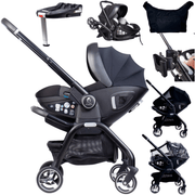 For Your Little One Qubi Infant Car Seat & Stroller Bundle – 7 Piece Set image 1