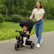 6 in 1 Trike V3 - Black (9 months - 5 years) image 2