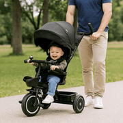 6 in 1 Trike V3 - Black (9 months - 5 years) image 3