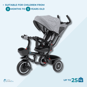 6 in 1 Trike V3 - Blue (9 months - 5 years) image 7