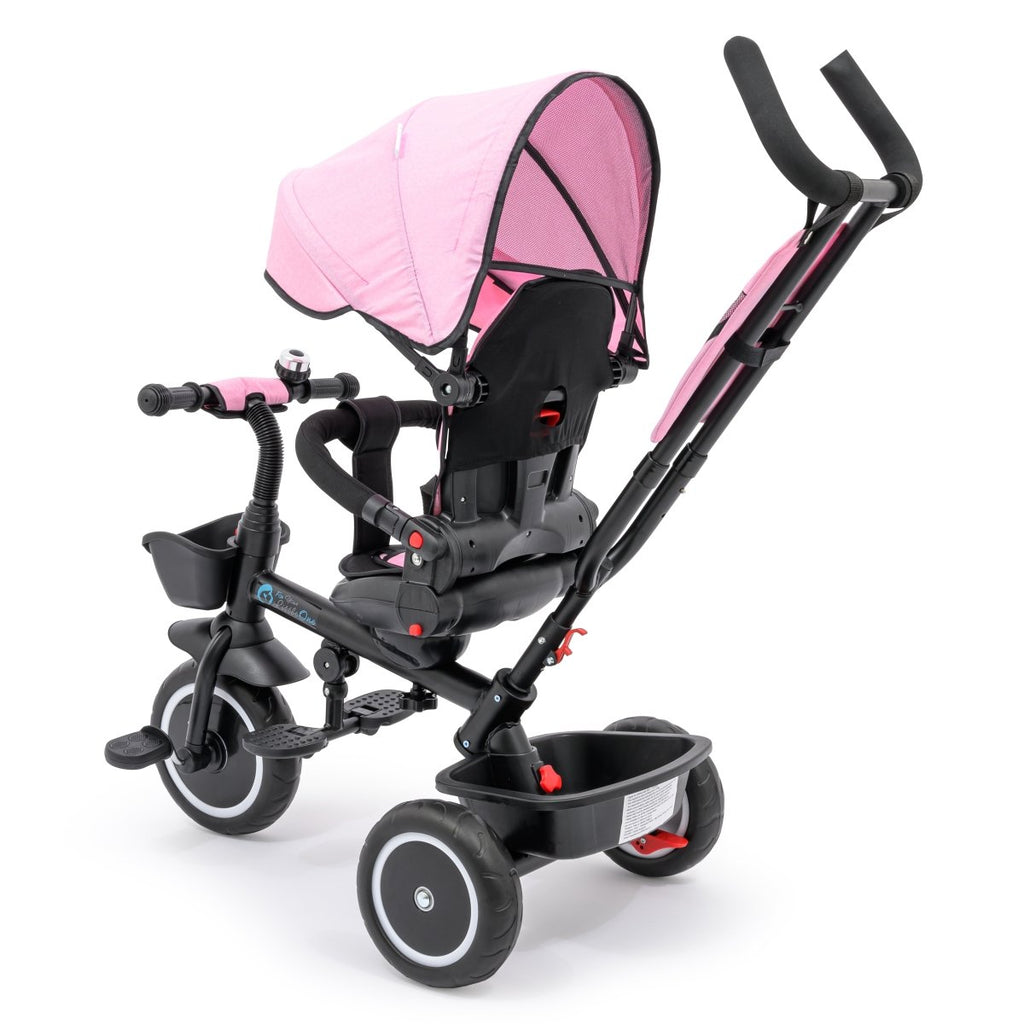 6 in 1 Trike V3 - Pink (9 months - 5 years)