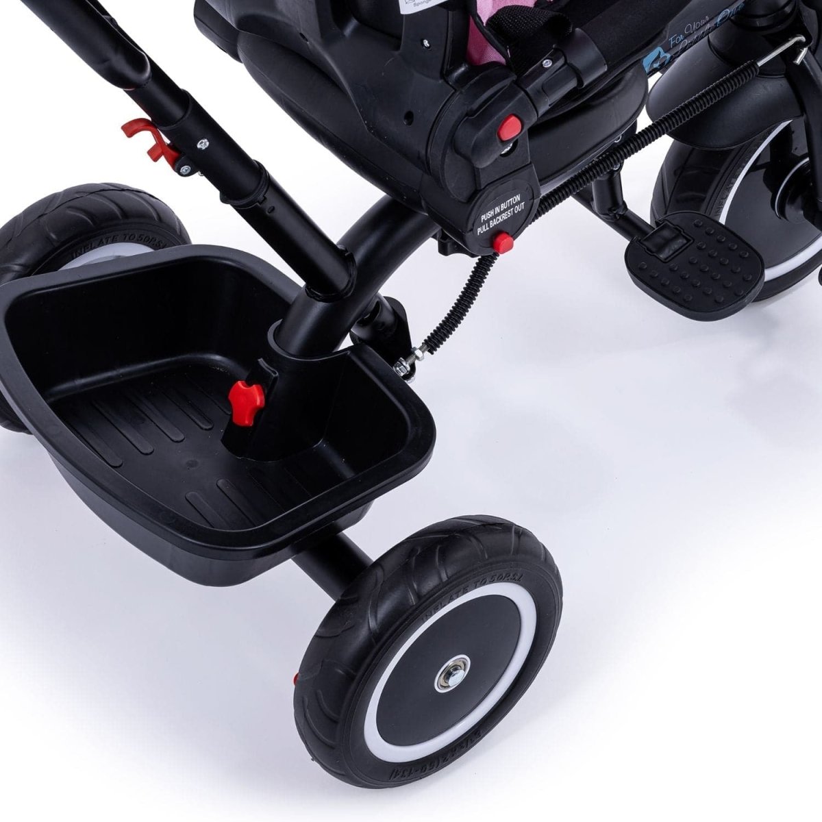 6 in 1 Trike V3 - Pink (9 months - 5 years)