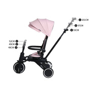 Foryourlittleone Xplor 6 in 1 Foldable Trike - Green (10m-4y) image 25