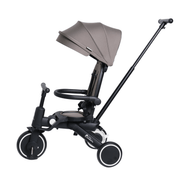 Foryourlittleone Xplor 6 in 1 Foldable Trike - Grey Olive (10m-4y) image 17