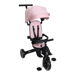 Foryourlittleone Xplor 6 in 1 Foldable Trike - Pastel Pink (10m-4y)