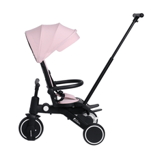 Foryourlittleone Xplor 6 in 1 Foldable Trike - Pastel Pink (10m-4y)