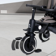 Foryourlittleone Xplor Plus 6 in 1 Foldable Trike - Jet Black (10m-4y) image 12