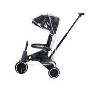 Foryourlittleone Xplor Plus 6 in 1 Foldable Trike - Jet Black (10m-4y) image 17