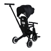 Foryourlittleone Xplor Ultimate 6 in 1 Foldable Trike - Jet Black (10m-4y) image 18