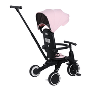 Foryourlittleone Xplor Plus 6 in 1 Foldable Trike - Pastel Pink (10m-4y) image 16