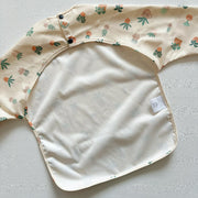Long Sleeved Baby Bib - Pot Plants image 7