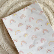 Anti-Roll Wedge Changing Mat - Rainbow Beau image 2