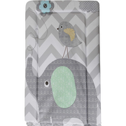 Callowesse Soft Foam Baby Changing Mat - Elephant Chevron Grey image 1