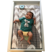 Callowesse Soft Foam Baby Changing Mat - Elephant Chevron Grey image 3