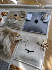 Woodland Felt Advent Calendar & Wall Organizer image 4