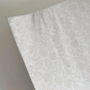 Anti-Roll Wedge Changing Mat - Delicate seashell print image 3