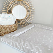 Standard Changing Mat - Greige Dash Neutral Print image 3