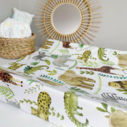Anti-Roll Wedge Changing Mat - Safari Animals Print image 4