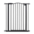PawHut Pressure Fit Baby Safety Gate – 74–80cm, Black