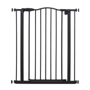 PawHut Pressure Fit Baby Safety Gate – 74–80cm, Black image 1