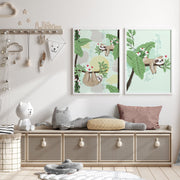 Jungle Nursery Wall Art Prints – Set of 2 image 3