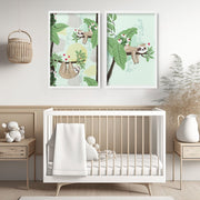 Jungle Nursery Wall Art Prints – Set of 2 image 1