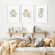 Jungle Nursery Wall Art Prints – Set of 3 image 4