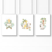 Jungle Nursery Wall Art Prints – Set of 3 image 12