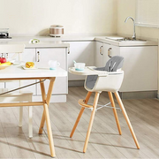 Callowesse Elata 3-In-1 Scandi Wooden Highchair – Grey image 7