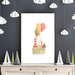 Animal Nursery Wall Art Prints – Set of 3