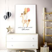 Llama Nursery Wall Art Print image 1