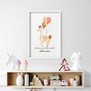Llama Nursery Wall Art Print image 4