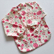 Long Sleeved Baby Bib - Country Floral image 1