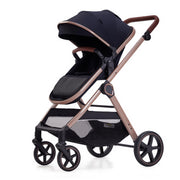 LORTSYBAB 2-in-1 Baby Stroller | Convertible Bassinet Pram for Newborn–36 Months (Black) image 9