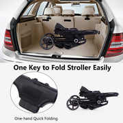 LORTSYBAB 2-in-1 Folding Baby Stroller with Reversible Seat – 0–36 Months image 8