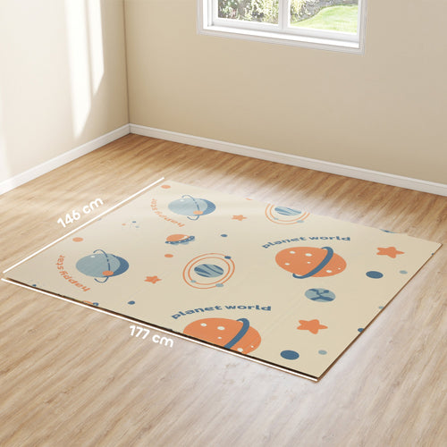 AIYAPLAY Double-Sided Space Baby Play Mat – 177 x 146 cm