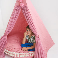 MINICAMP Fairy Kids Play Tent with Tulle – Rose