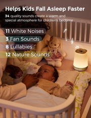 Momcozy Baby Sound Machine with Night Light image 6