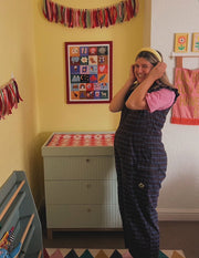 Standard Changing Mat - Red Harlequin image 6