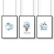 Children's Nursery Wall Art Prints – Set of 3 image 6