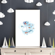 Children's Nursery Wall Art Prints – Set of 3 image 3