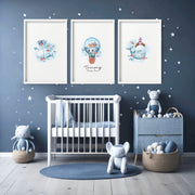 Children's Nursery Wall Art Prints – Set of 3 image 2