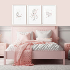 Nursery Wall Art Prints – Set of 3