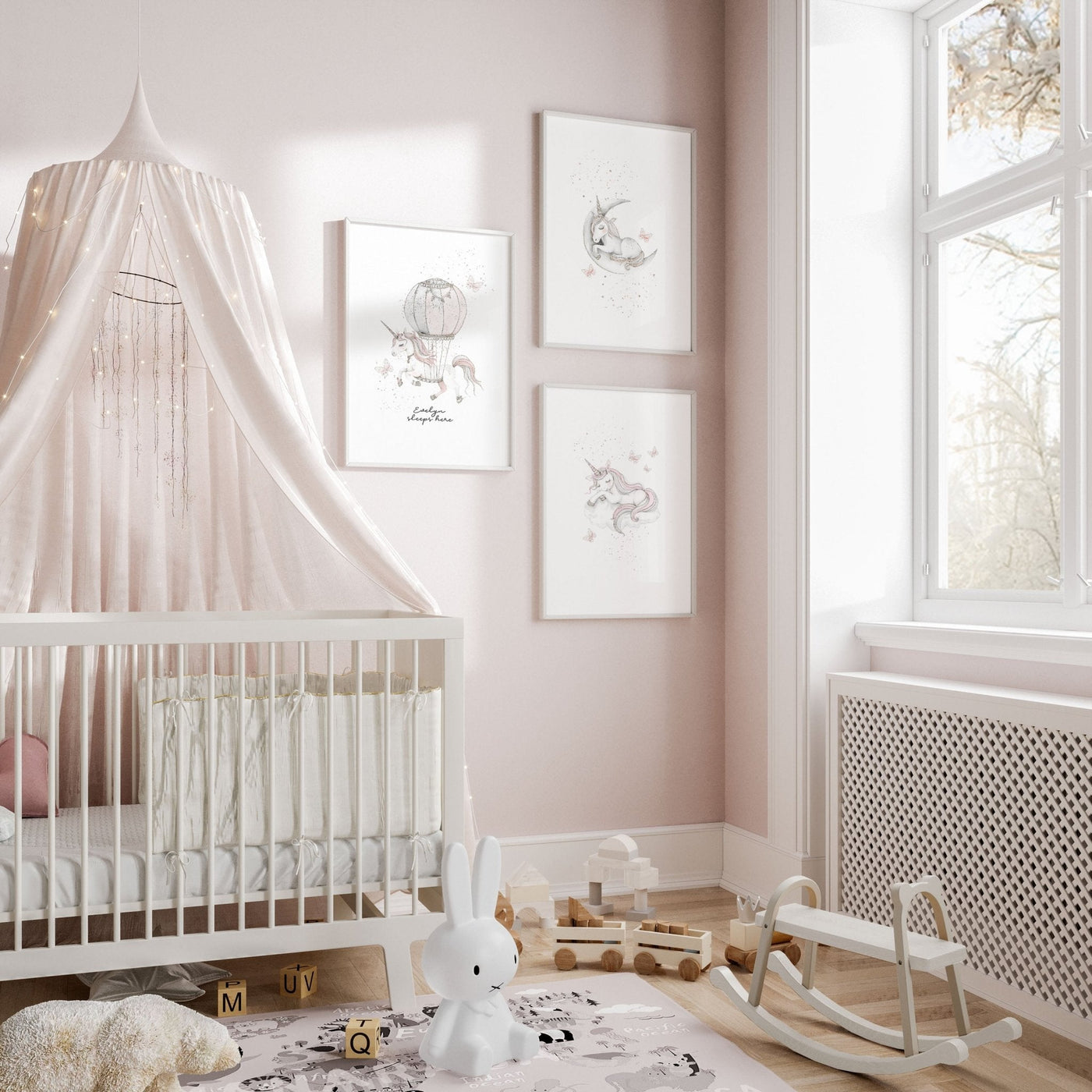 Nursery Wall Art Prints – Set of 3