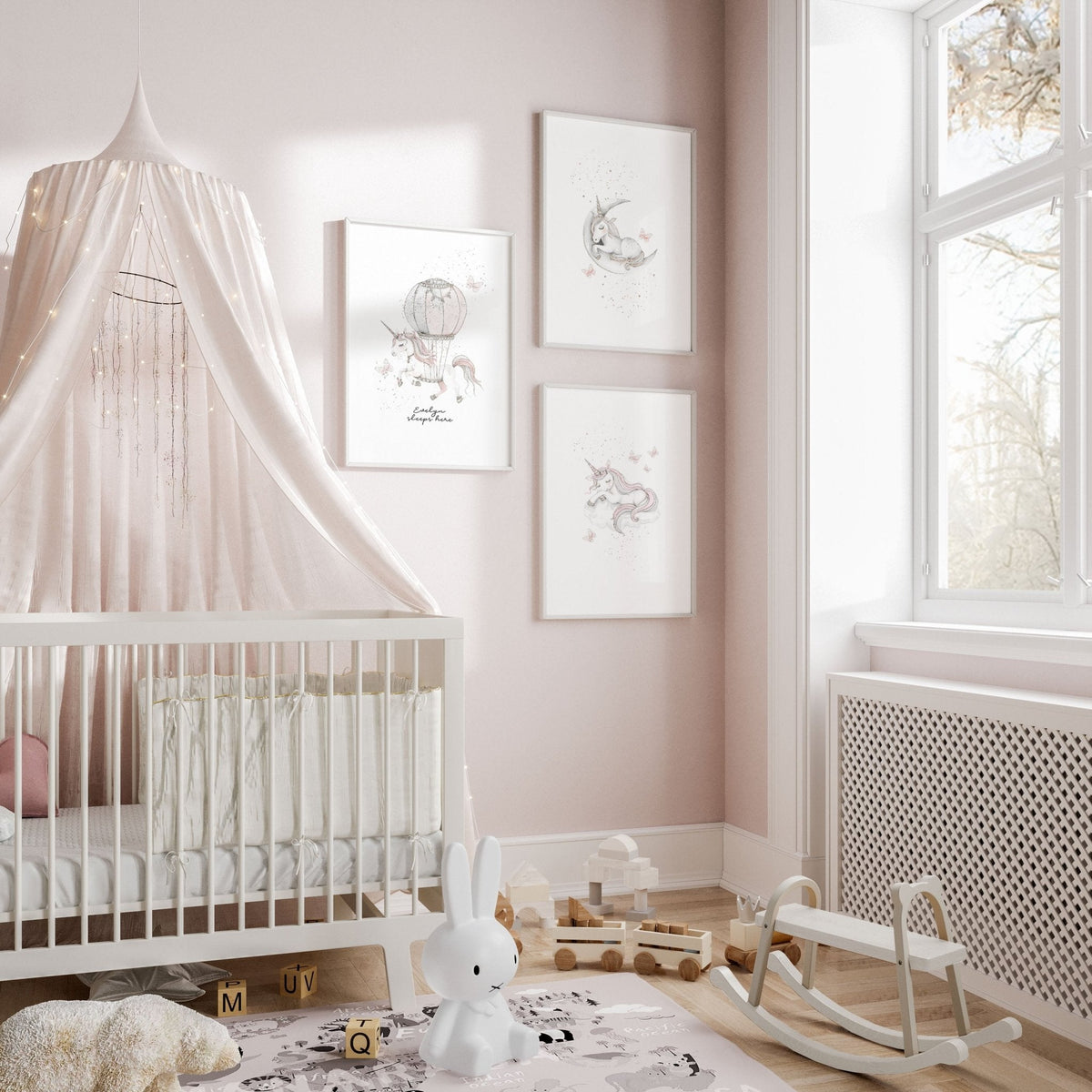 Nursery Wall Art Prints – Set of 3