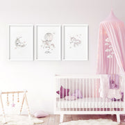 Nursery Wall Art Prints – Set of 3 image 2